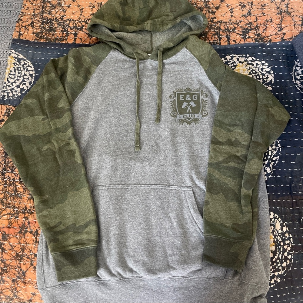 Green and Gray In N Out Hoodie